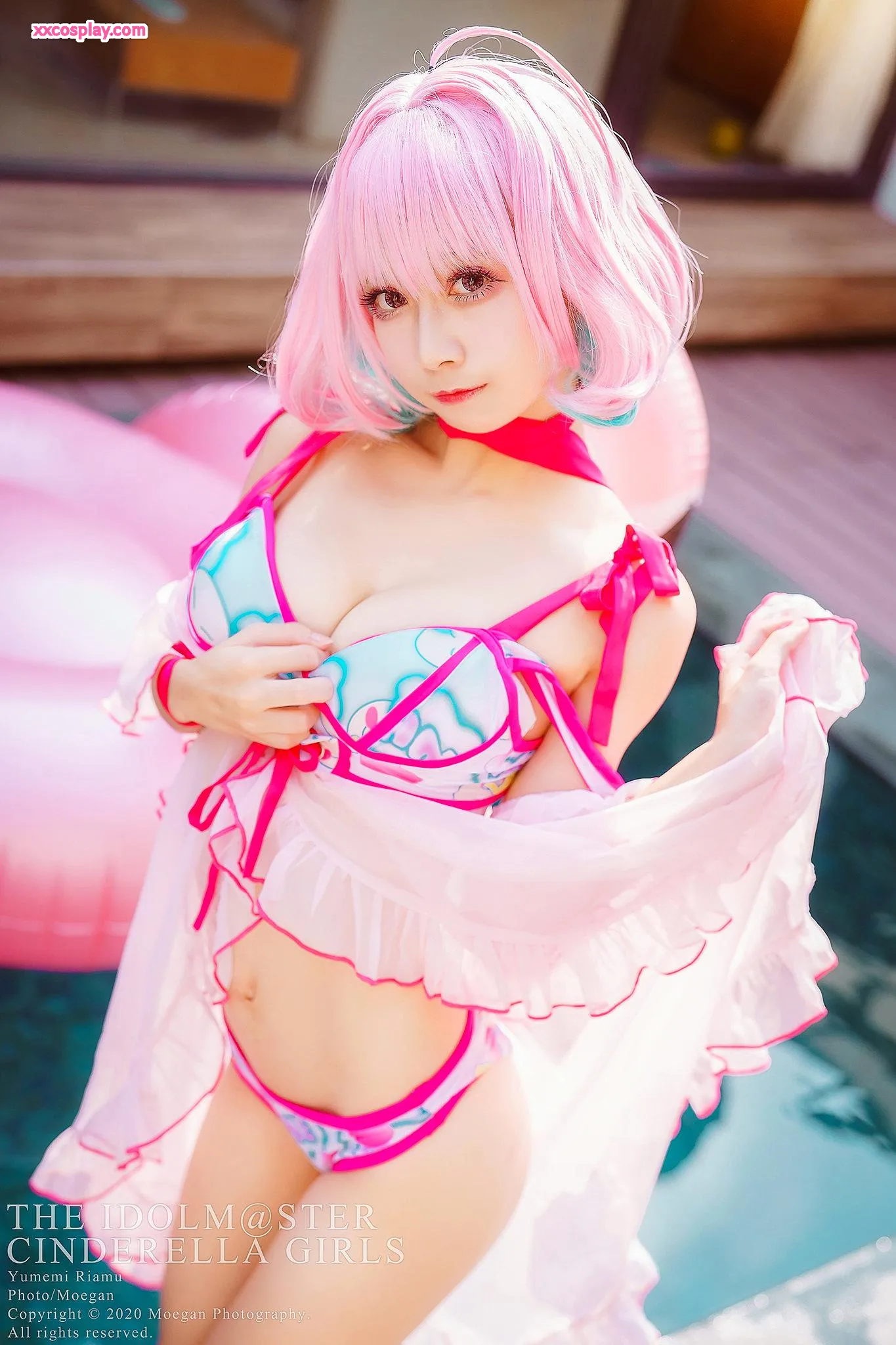 Okita Rinka as Yumemi Riamu - The Idolmaster Cinderella Girls